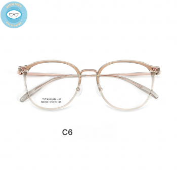 Gọng nhựa càng kính titanium mã 8120